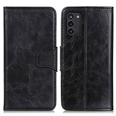 Leather Case Stands Flip Cover Holder M02L for Nokia G100 Black