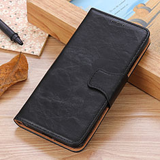 Leather Case Stands Flip Cover Holder M02L for Samsung Galaxy A02s Black