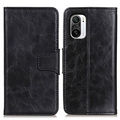 Leather Case Stands Flip Cover Holder M02L for Xiaomi Mi 11i 5G Black