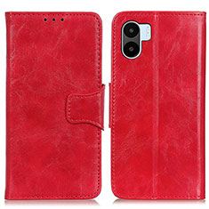 Leather Case Stands Flip Cover Holder M02L for Xiaomi Redmi A2 Plus Red