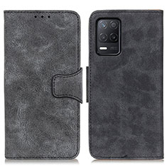 Leather Case Stands Flip Cover Holder M03L for Realme 8 5G Black