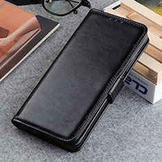 Leather Case Stands Flip Cover Holder M05L for Motorola Moto G Play (2023) Black