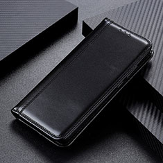 Leather Case Stands Flip Cover Holder M05L for Samsung Galaxy A32 5G Black
