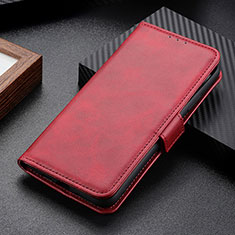 Leather Case Stands Flip Cover Holder M06L for Motorola Moto G Power (2022) Red