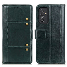 Leather Case Stands Flip Cover Holder M06L for Samsung Galaxy F34 5G Green