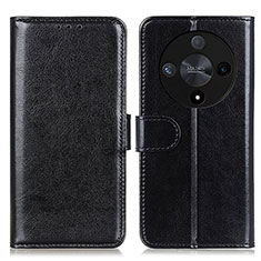 Leather Case Stands Flip Cover Holder M07L for Huawei Honor Magic6 Lite 5G Black