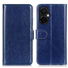 Leather Case Stands Flip Cover Holder M07L for Oppo K11x 5G Blue