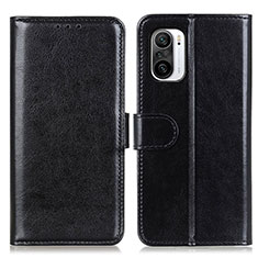 Leather Case Stands Flip Cover Holder M07L for Xiaomi Mi 11X 5G Black