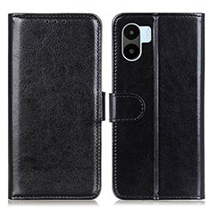 Leather Case Stands Flip Cover Holder M07L for Xiaomi Redmi A1 Black