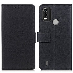 Leather Case Stands Flip Cover Holder M08L for Nokia G11 Plus Black