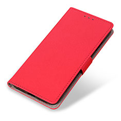 Leather Case Stands Flip Cover Holder M08L for Realme Q3 Pro 5G Red