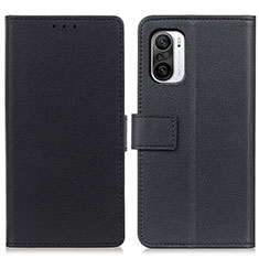 Leather Case Stands Flip Cover Holder M08L for Xiaomi Mi 11i 5G Black