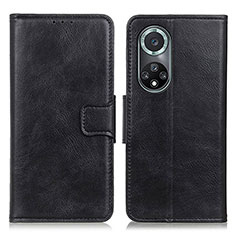 Leather Case Stands Flip Cover Holder M09L for Huawei Nova 9 Pro Black