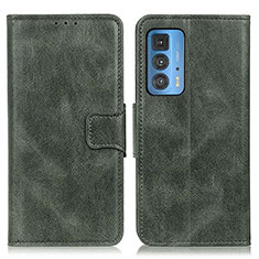 Leather Case Stands Flip Cover Holder M09L for Motorola Moto Edge S Pro 5G Green