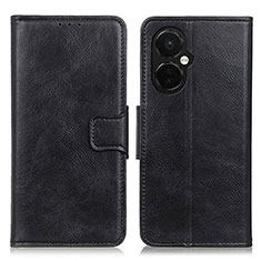 Leather Case Stands Flip Cover Holder M09L for OnePlus Nord CE 3 Lite 5G Black