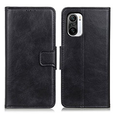 Leather Case Stands Flip Cover Holder M09L for Xiaomi Mi 11X 5G Black