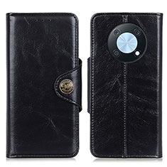 Leather Case Stands Flip Cover Holder M12L for Huawei Enjoy 50 Pro Black