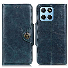 Leather Case Stands Flip Cover Holder M12L for Huawei Honor X6 5G Blue