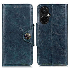 Leather Case Stands Flip Cover Holder M12L for OnePlus Nord CE 3 Lite 5G Blue