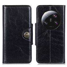 Leather Case Stands Flip Cover Holder M12L for Xiaomi Mi 13 Ultra 5G Black