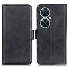 Leather Case Stands Flip Cover Holder M15L for Huawei Nova 11i Black