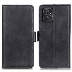 Leather Case Stands Flip Cover Holder M15L for Motorola Moto G Power 5G (2023) Black