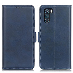 Leather Case Stands Flip Cover Holder M15L for Oppo K9 Pro 5G Blue