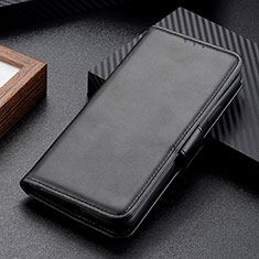 Leather Case Stands Flip Cover Holder M15L for Samsung Galaxy A02s Black