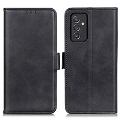 Leather Case Stands Flip Cover Holder M15L for Samsung Galaxy A15 5G Black