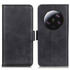 Leather Case Stands Flip Cover Holder M15L for Xiaomi Mi 13 Ultra 5G Black