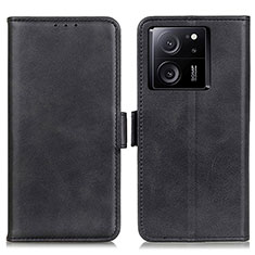 Leather Case Stands Flip Cover Holder M15L for Xiaomi Redmi K60 Ultra 5G Black