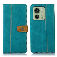 Leather Case Stands Flip Cover Holder M16L for Motorola Moto Edge 40 5G Green