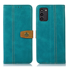 Leather Case Stands Flip Cover Holder M16L for Nokia G100 Green