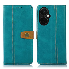 Leather Case Stands Flip Cover Holder M16L for OnePlus Nord CE 3 5G Green