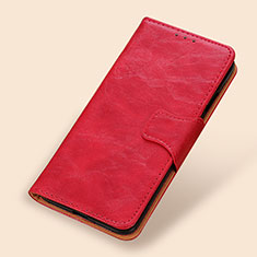 Leather Case Stands Flip Cover Holder ML2 for Huawei Nova Y71 Red