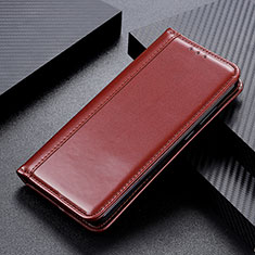 Leather Case Stands Flip Cover Holder ML5 for Xiaomi Mi 11i 5G Brown