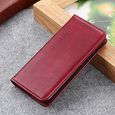 Leather Case Stands Flip Cover Holder N01P for Xiaomi Redmi K60 Ultra 5G Red