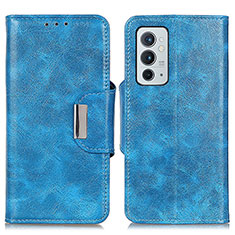 Leather Case Stands Flip Cover Holder N04P for OnePlus 9RT 5G Sky Blue