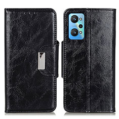 Leather Case Stands Flip Cover Holder N04P for Realme GT Neo 3T 5G Black