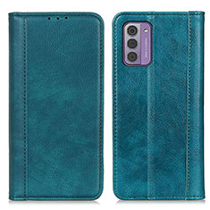 Leather Case Stands Flip Cover Holder N08P for Nokia G310 5G Green