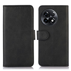 Leather Case Stands Flip Cover Holder N08P for OnePlus 11R 5G Black