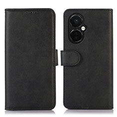 Leather Case Stands Flip Cover Holder N08P for OnePlus Nord CE 3 5G Black