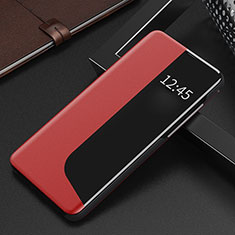 Leather Case Stands Flip Cover Holder QH1 for Huawei Mate 60 Red