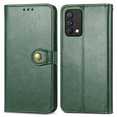 Leather Case Stands Flip Cover Holder S05D for Realme GT Master 5G Green