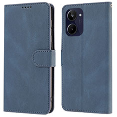 Leather Case Stands Flip Cover Holder SY1 for Realme 10 4G Blue