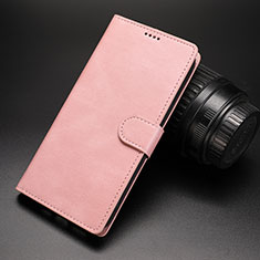 Leather Case Stands Flip Cover Holder SY3 for Google Pixel 6 5G Pink