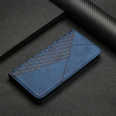 Leather Case Stands Flip Cover Holder Y02X for Xiaomi Redmi K60 5G Blue