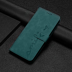 Leather Case Stands Flip Cover Holder Y03X for Xiaomi Redmi Note 12 Pro Speed 5G Green