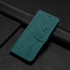 Leather Case Stands Flip Cover Holder Y06X for Oppo Reno10 Pro+ Plus 5G Green