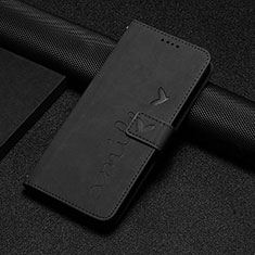 Leather Case Stands Flip Cover Holder Y06X for Xiaomi Mi 13 Lite 5G Black
